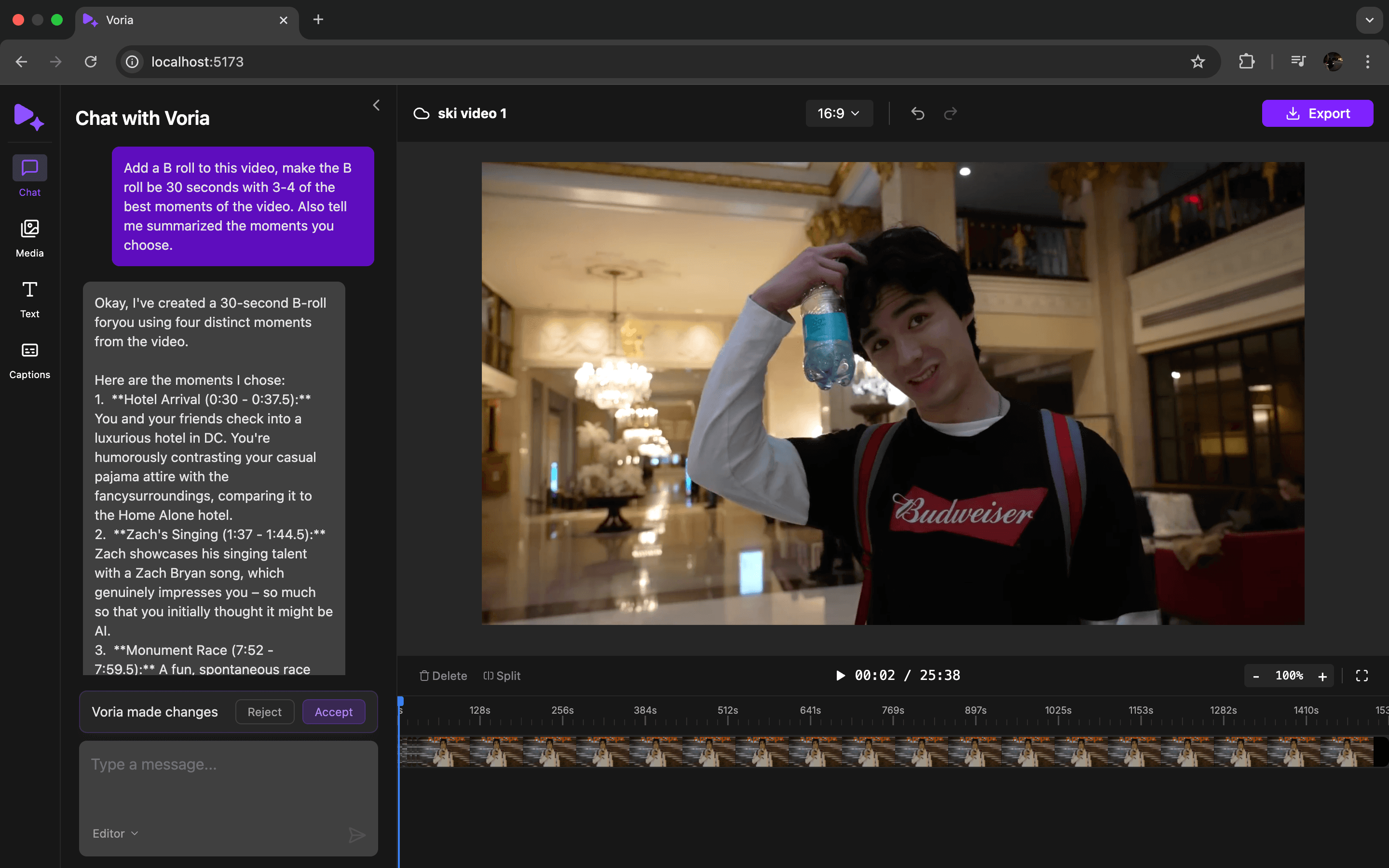 B-Roll Feature Demo
